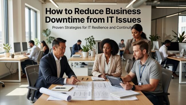 Practical steps to reduce business downtime from IT issues—covering escalation paths, backup testing, network redundancy, and support structure.