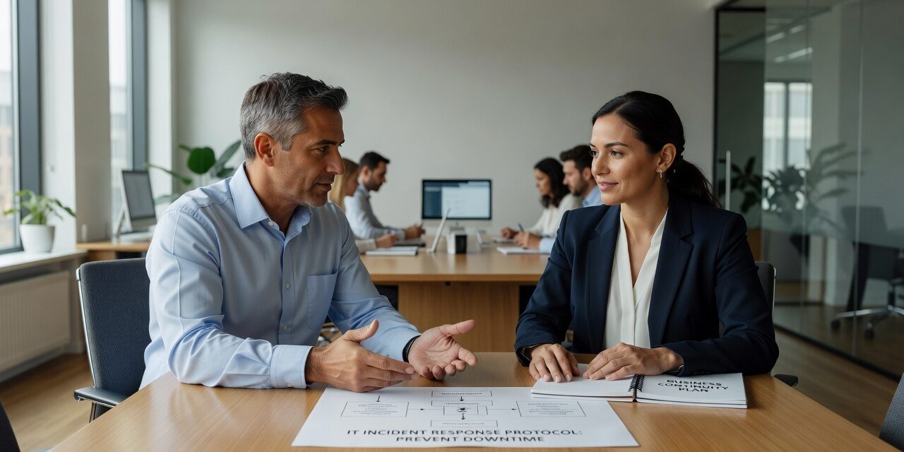 How to Reduce Business Downtime from IT Issues Featured Image Recurring IT downtime often comes from the same fixable gaps. Learn how to reduce business downtime from IT issues with practical steps for non-technical leaders.