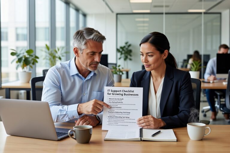 Use this IT support checklist to find gaps in your tech setup before they cause downtime, security issues, or costly disruptions.