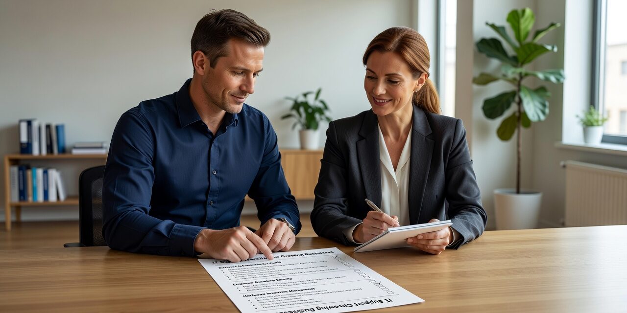 IT Support Checklist for Growing Businesses Featured Image Use this IT support checklist to find gaps in backup, security, network reliability, and help desk coverage before they cause real downtime.