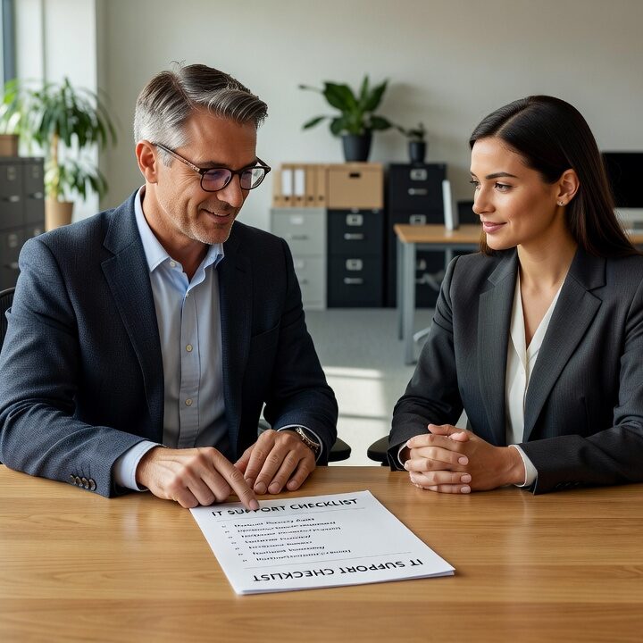 Use this IT support checklist for growing businesses to identify gaps in help desk, backup, cybersecurity, and vendor coverage before they cause problems.