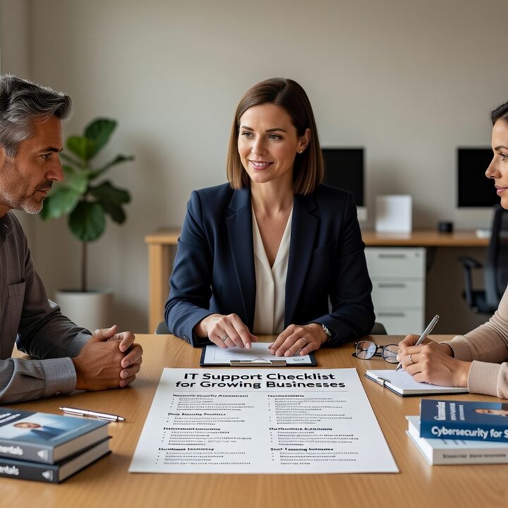 Use this IT support checklist for growing businesses to spot help desk gaps, network risks, backup failures, and planning blind spots before they cause downtime.