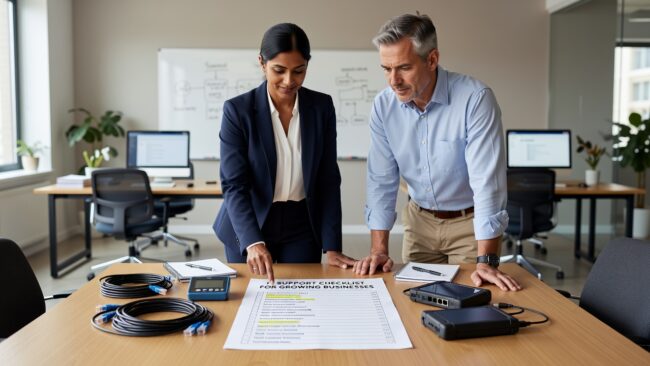 IT Support Checklist for Growing Businesses Featured Image A practical IT support checklist for growing businesses—covering security, backups, help desk, and what to review before gaps become real problems.