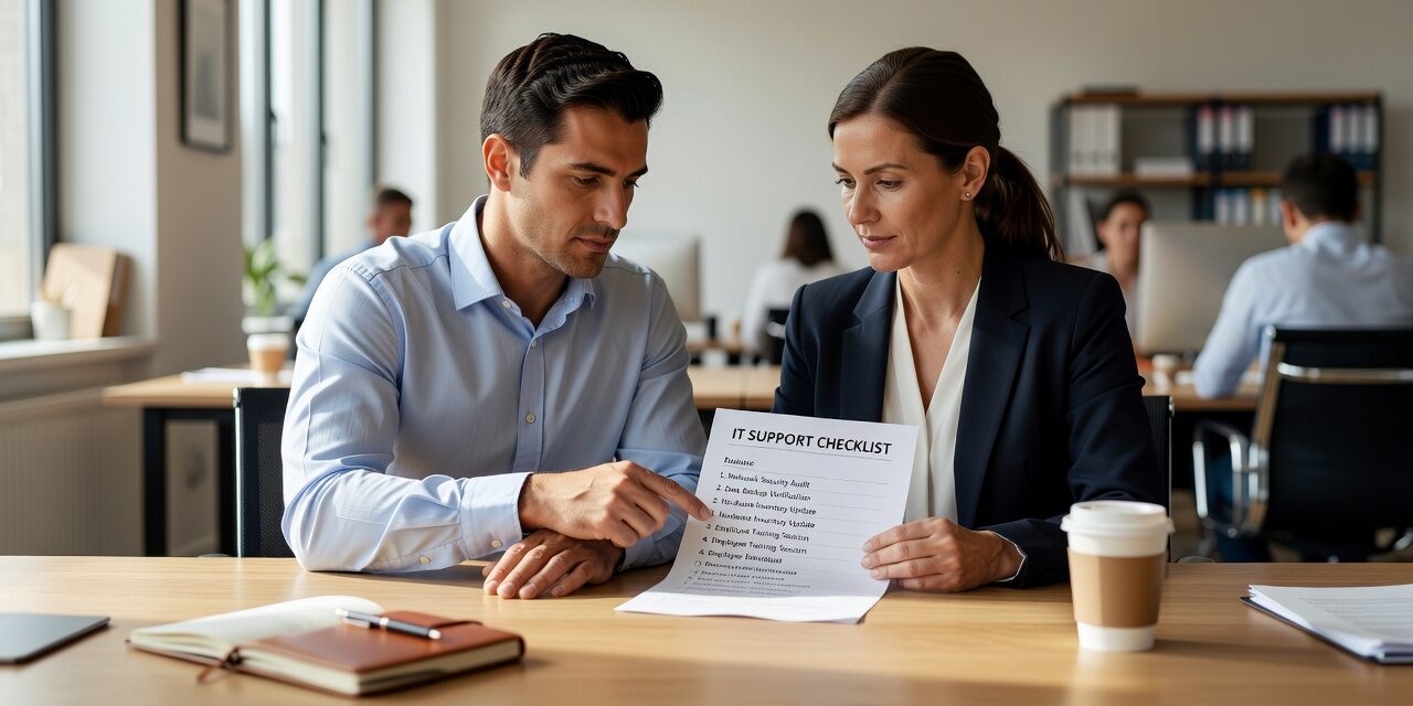 IT Support Checklist for Growing Businesses Featured Image Use this IT support checklist to find coverage gaps, reduce downtime, and build a more reliable IT setup as your business grows.
