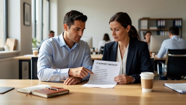 IT Support Checklist for Growing Businesses Featured Image Use this IT support checklist to find coverage gaps, reduce downtime, and build a more reliable IT setup as your business grows.