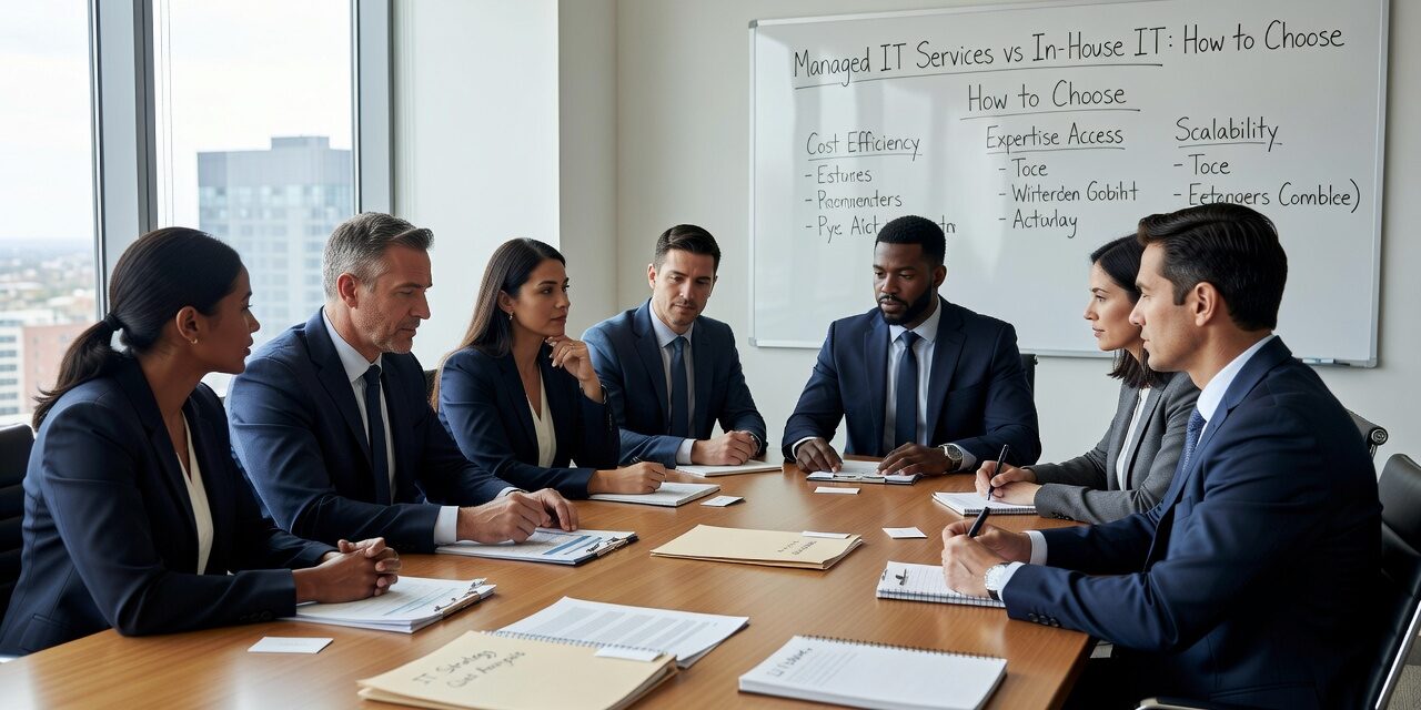 Weighing managed IT services vs in-house IT? This practical guide covers real costs, coverage gaps, and how to decide what's right for your business.