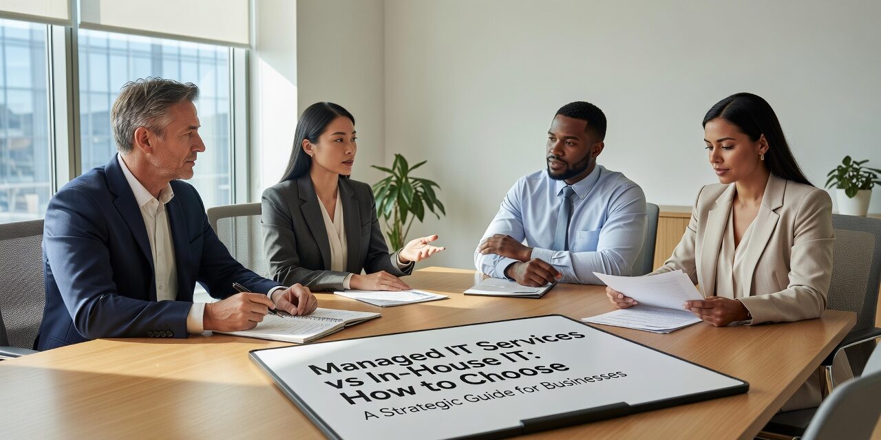 Managed IT Services vs In-House IT: How to Choose Featured Image Comparing managed IT services vs in-house IT? This practical guide helps business leaders weigh coverage, cost, and risk before making the call.