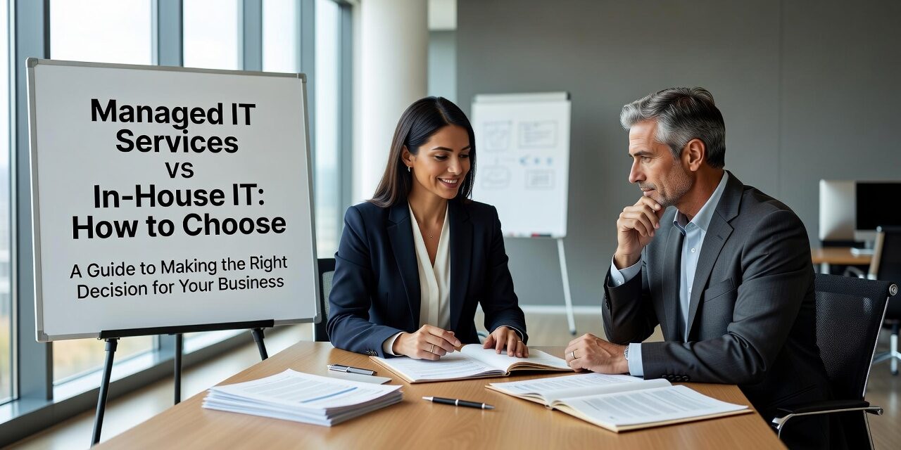 Managed IT Services vs In-House IT: How to Choose Featured Image Comparing managed IT services vs in-house IT? This practical guide covers real costs, trade-offs, and key questions to help you choose the right model.