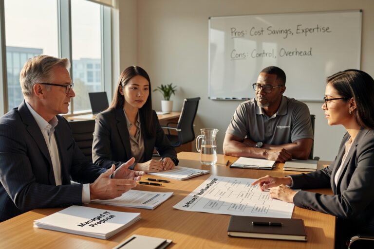 Managed IT Services vs In-House IT: How to Choose Featured Image Comparing managed IT services vs in-house IT? This guide breaks down costs, risks, and which model fits your business size and growth plans.