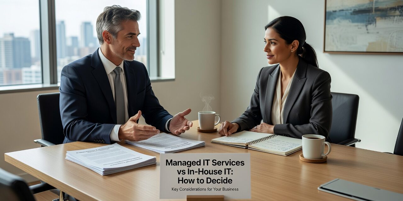 Weighing managed IT services vs in-house IT? This practical guide helps business owners and managers make the right call for their size and risk level.