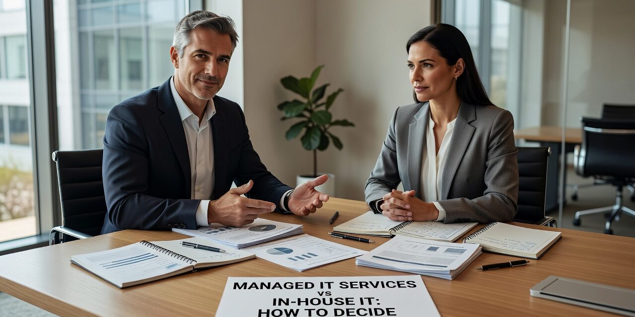 Managed IT Services vs In-House IT: How to Decide Featured Image Comparing managed IT services vs in-house IT? Here's a practical breakdown of costs, coverage gaps, and decision factors for growing businesses.