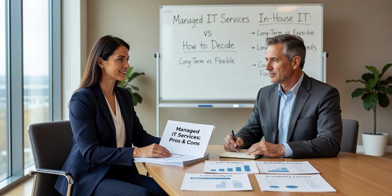Managed IT Services vs In-House IT: How to Decide Featured Image Comparing managed IT services vs in-house IT? This guide helps business owners make a practical, cost-aware decision before something goes wrong.