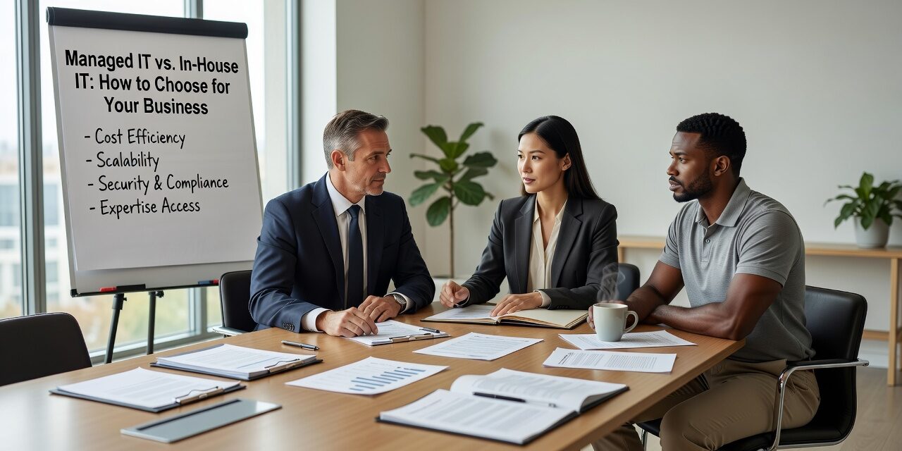 Comparing managed IT services vs. in-house IT? This practical guide covers real costs, coverage gaps, and how to choose the right model for your business.