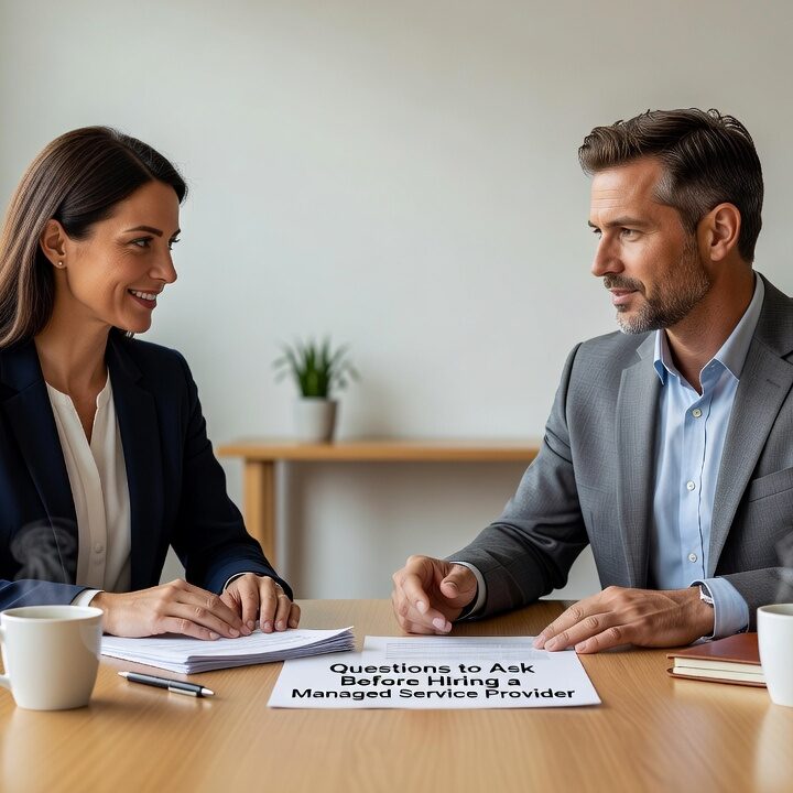 Questions to Ask Before Hiring a Managed Service Provider Featured Image Know what to ask before hiring a managed service provider. Cover SLAs, onboarding, security scope, and exit terms before you sign.