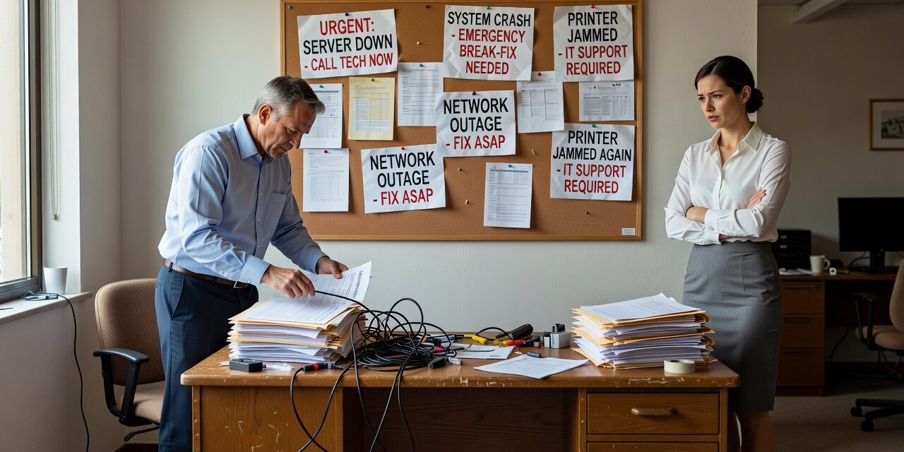 Signs Your Business Has Outgrown Break-Fix IT Support Featured Image Still using break-fix IT support? Learn the signs your business has outgrown it and what a better approach looks like for growing teams.