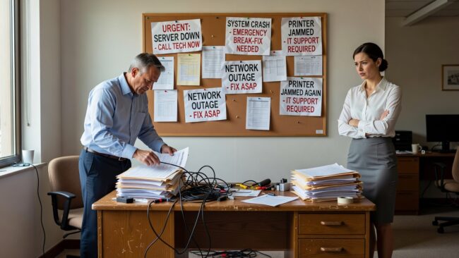Signs Your Business Has Outgrown Break-Fix IT Support Featured Image Still using break-fix IT support? Learn the signs your business has outgrown it and what a better approach looks like for growing teams.