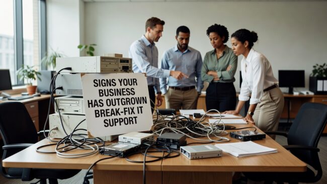 Still using break-fix IT support? Learn the signs your business has outgrown it and what a better approach looks like for growing teams.