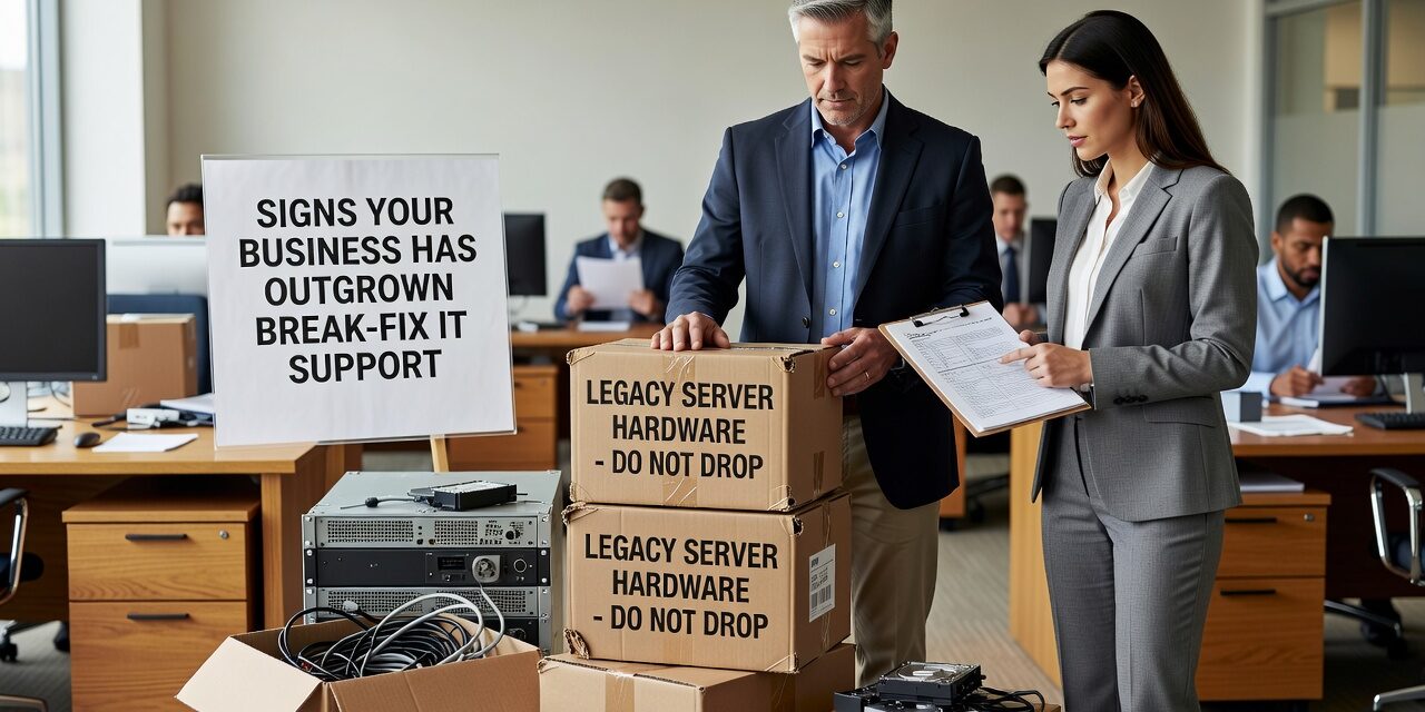 Signs Your Business Has Outgrown Break-Fix IT Support Featured Image Still on break-fix IT support? Learn the key signs your business has outgrown it and what a proactive support model actually looks like.