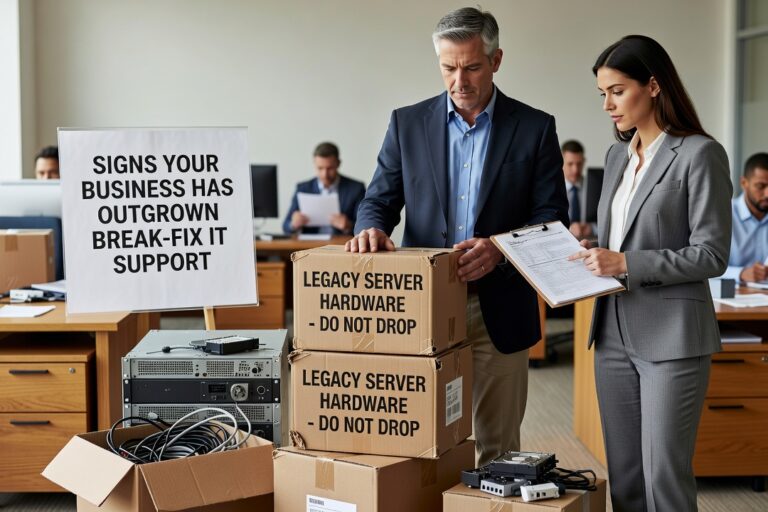 Signs Your Business Has Outgrown Break-Fix IT Support Featured Image Still on break-fix IT support? Learn the key signs your business has outgrown it and what a proactive support model actually looks like.