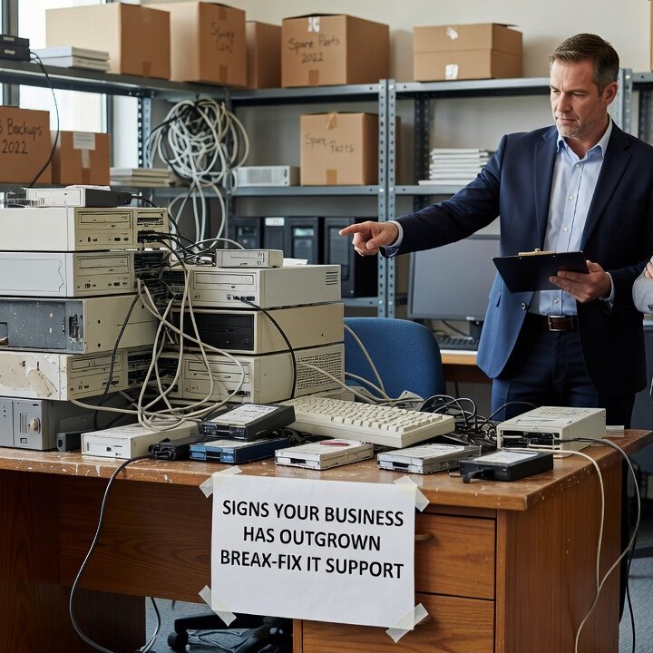 Signs Your Business Has Outgrown Break-Fix IT Support Featured Image Still using break-fix IT support? Learn the clear signs your business has outgrown it and what a proactive support model actually changes.