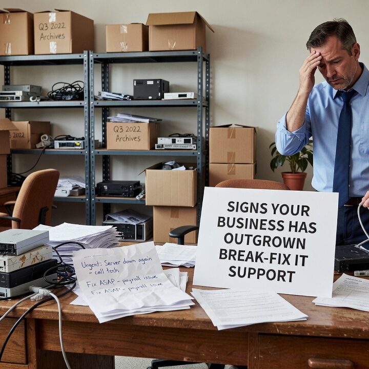 Signs Your Business Has Outgrown Break-Fix IT Support Featured Image Still using break-fix IT support? Learn the key signs your business has outgrown it and what a more proactive approach looks like.