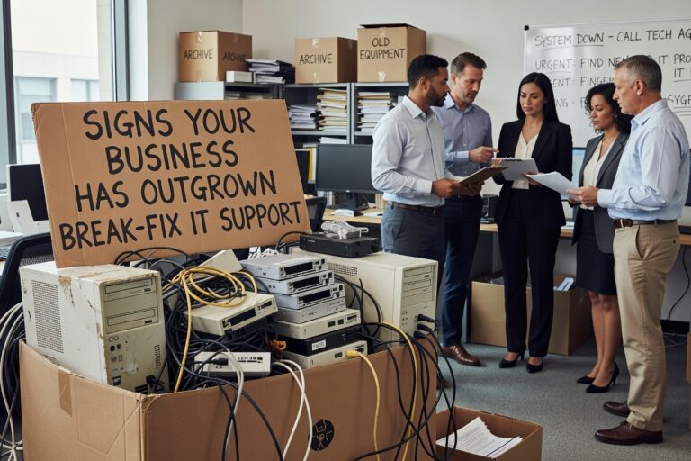 Recognize the signs your business has outgrown break-fix IT support and learn what a more proactive approach looks like in plain terms.