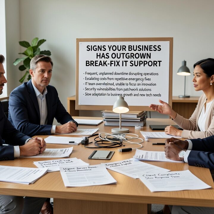 Recognize the signs your business has outgrown break-fix IT support and learn when a proactive approach makes operational and financial sense.