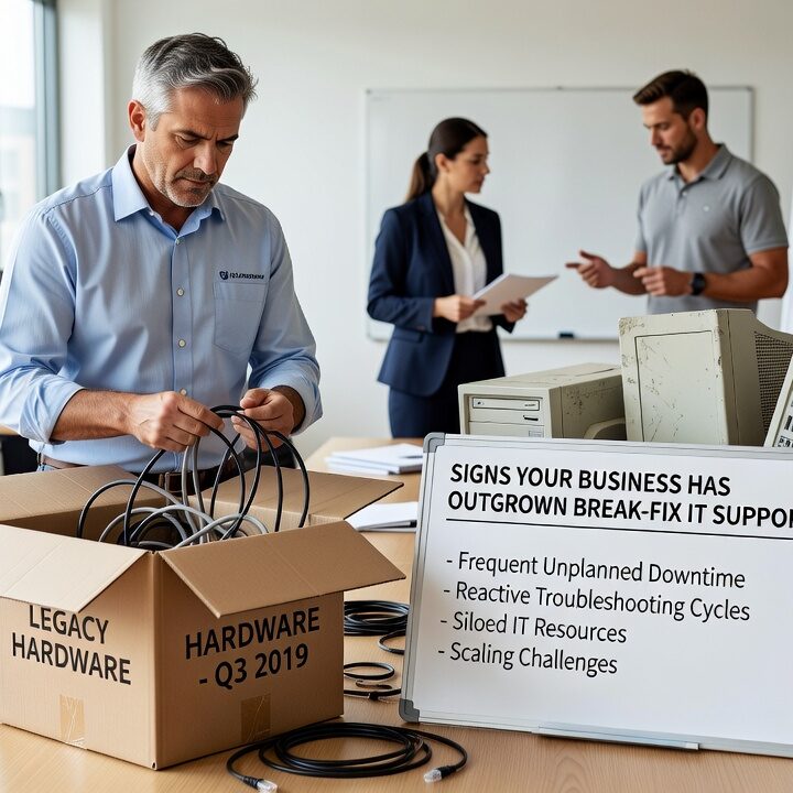 Signs Your Business Has Outgrown Break-Fix IT Support Featured Image Recurring IT problems, slow response times, no visibility into your systems — here are the signs your business has outgrown break-fix IT support.