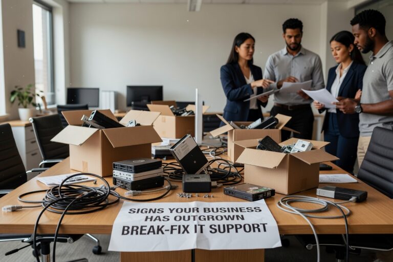 Signs Your Business Has Outgrown Break-Fix IT Support Featured Image Still using break-fix IT support? These signs indicate your business has outgrown the on-demand model and needs a more proactive approach.