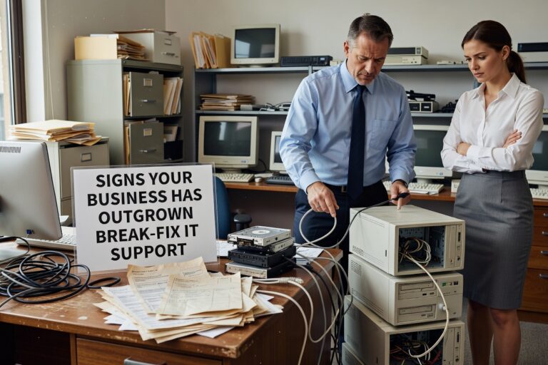 Signs Your Business Has Outgrown Break-Fix IT Support Featured Image Still calling IT only when something breaks? Learn the key signs your business has outgrown break-fix IT support and what to consider next.
