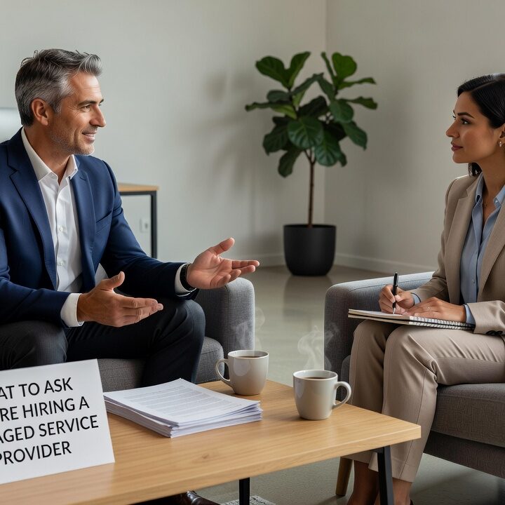 Know what to ask before hiring a managed service provider. Practical questions on scope, response times, security, and contract terms for business owners.