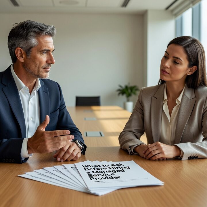 What to Ask Before Hiring a Managed Service Provider Featured Image Know what to ask before hiring a managed service provider. A practical guide for business owners evaluating IT support options and contracts.