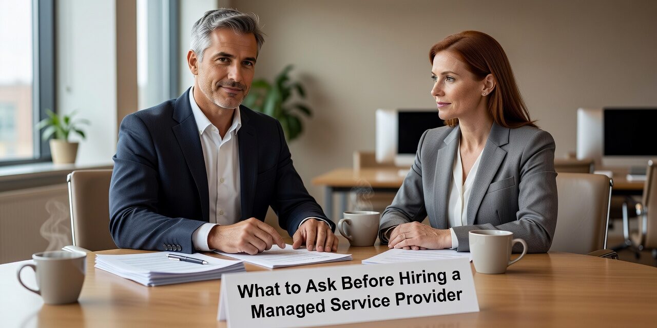 What to Ask Before Hiring a Managed Service Provider Featured Image Know what to ask before hiring a managed service provider. These questions help business owners avoid common mistakes and find reliable IT support.