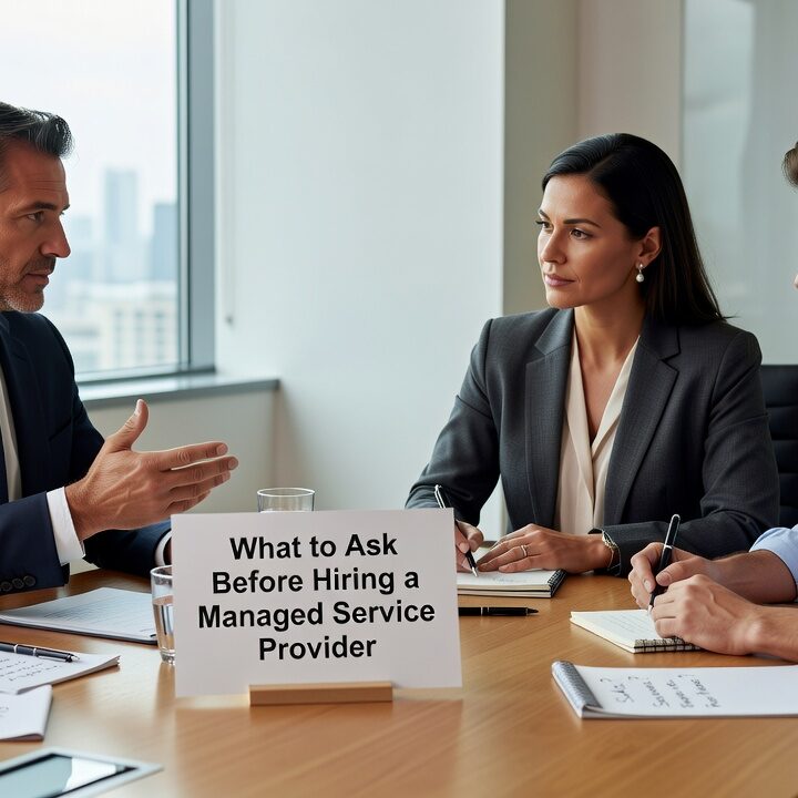 Not sure what to ask before hiring a managed service provider? Use these practical questions to evaluate IT providers before you sign anything.