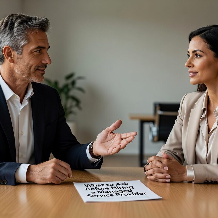 What to Ask Before Hiring a Managed Service Provider Featured Image Know what to ask before hiring a managed service provider. This guide covers SLAs, scope, contracts, and blind spots that trip up most businesses.