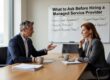 Know what to ask before hiring a managed service provider. Practical questions on SLAs, pricing, cybersecurity, and onboarding for business leaders.