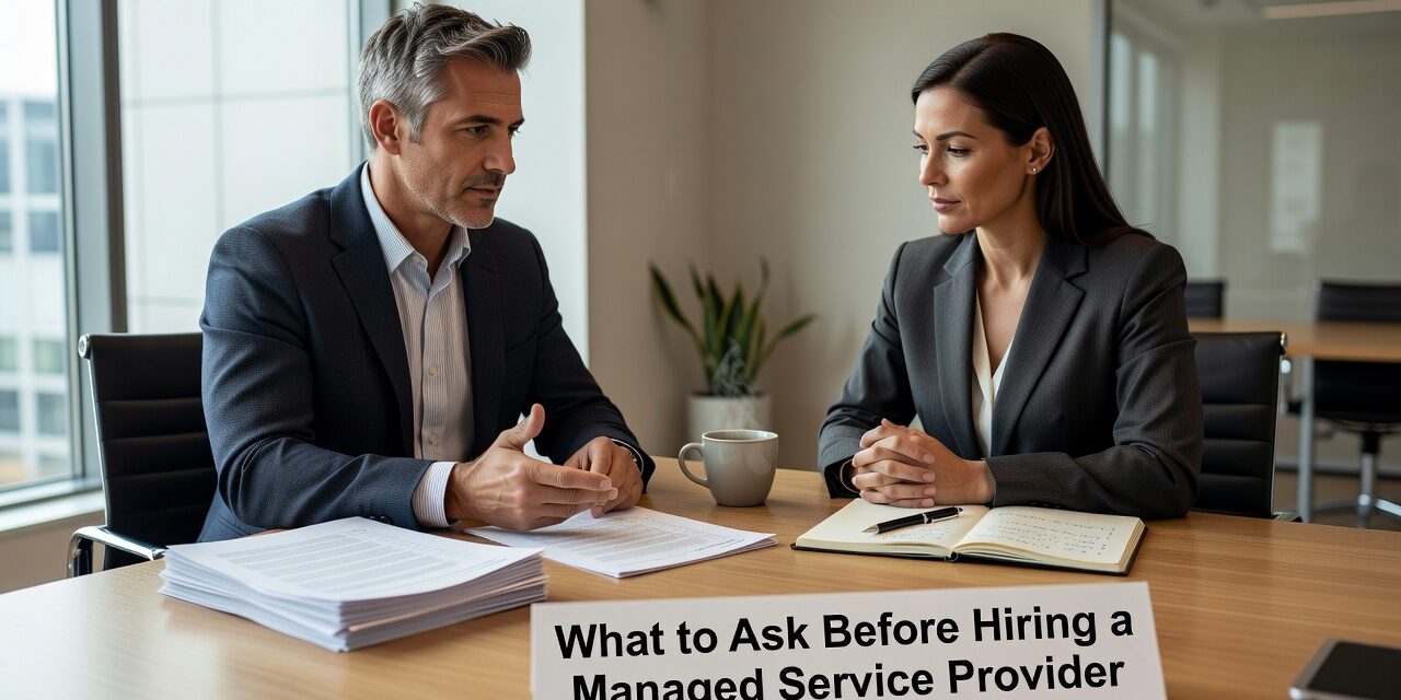 Before hiring a managed service provider, ask these practical questions about support, security, monitoring, and contracts to avoid costly mistakes.