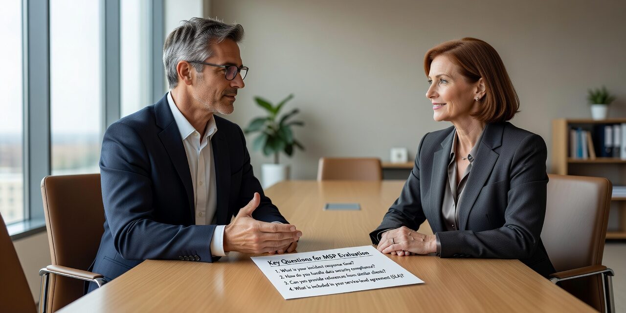 What to Ask Before Hiring a Managed Service Provider Featured Image Know what to ask before hiring a managed service provider. A practical guide for business owners covering support, contracts, security, and red flags.