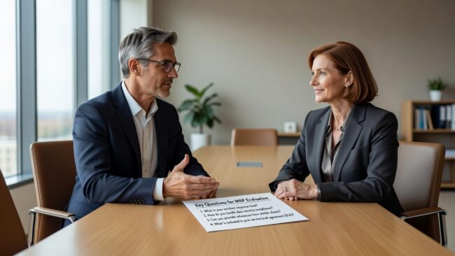 What to Ask Before Hiring a Managed Service Provider Featured Image Know what to ask before hiring a managed service provider. A practical guide for business owners covering support, contracts, security, and red flags.