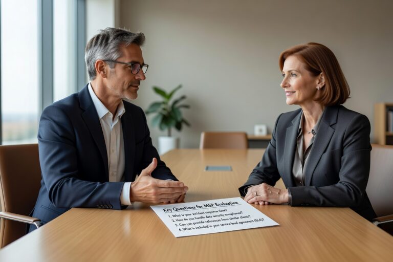 What to Ask Before Hiring a Managed Service Provider Featured Image Know what to ask before hiring a managed service provider. A practical guide for business owners covering support, contracts, security, and red flags.
