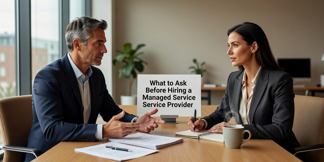 What to Ask Before Hiring a Managed Service Provider Featured Image Know what to ask before hiring a managed service provider. Practical questions on support, scope, security, and red flags for business decision-makers.