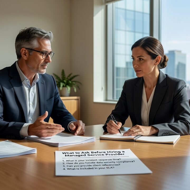 Know what to ask before hiring a managed service provider. Practical questions on response times, security, documentation, and proactive support.