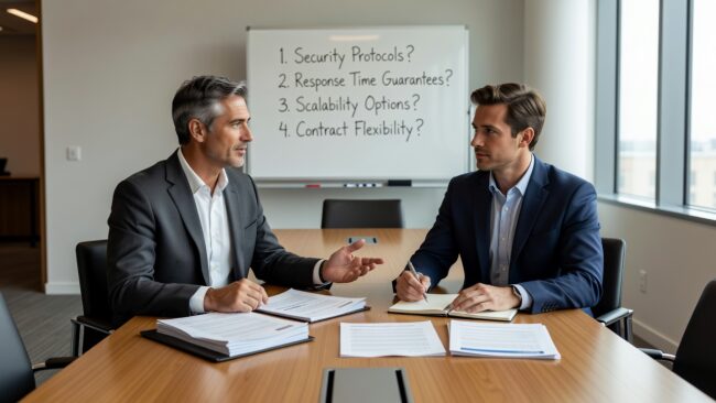 What to Ask Before Hiring a Managed Service Provider Featured Image Know what to ask before hiring a managed service provider. A practical guide for business owners and operations managers evaluating IT support options.