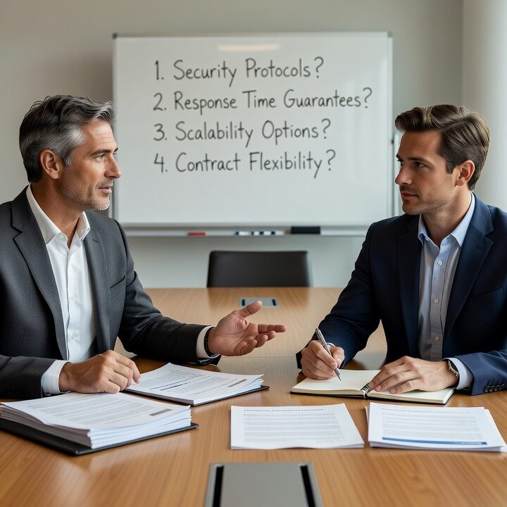 Know what to ask before hiring a managed service provider. A practical guide for business owners and operations managers evaluating IT support options.