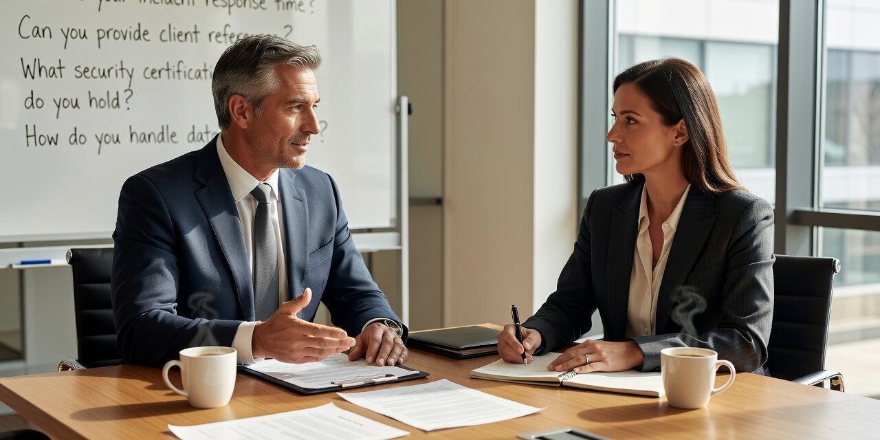 Know what to ask before hiring a managed service provider. A practical guide for business owners evaluating IT support contracts and making the right call.
