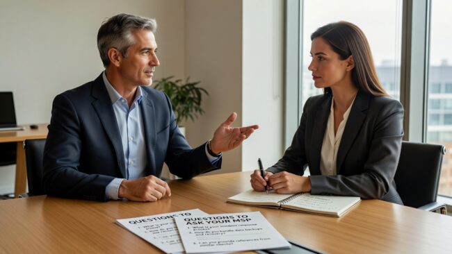 What to Ask Before Hiring a Managed Service Provider Featured Image Know what to ask before hiring a managed service provider. A practical guide to evaluating MSP agreements, response times, and coverage gaps.