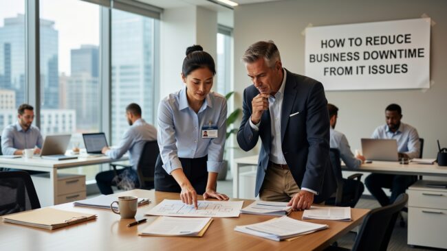 How to Reduce Business Downtime From IT Issues Featured Image Learn how to reduce business downtime from IT issues with practical guidance on backups, network gaps, vendor management, and recovery planning.