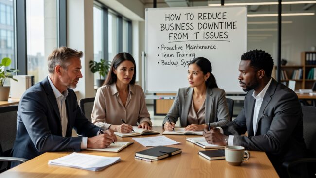 Learn practical steps to reduce business downtime from IT issues, including common causes, prevention habits, and what proactive IT support actually looks like.