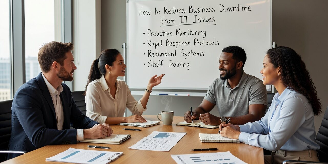 How to Reduce Business Downtime from IT Issues Featured Image Recurring IT issues are usually a sign of deeper gaps. Learn practical steps to reduce business downtime and build a more reliable IT support model.