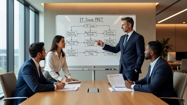 How to Reduce Business Downtime from IT Issues Featured Image Learn practical steps to reduce business downtime from IT issues—covering backups, network gaps, reactive support, and multi-location IT management.